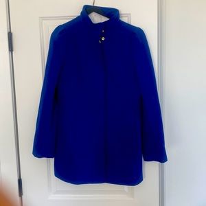 Banana republic blue wool winter jacket